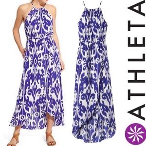 Athleta L Ikat Ripple Dress